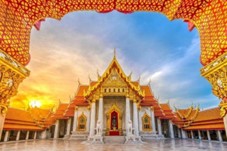 NGÀY 04: BANGKOK – CHÙA CẨM THẠCH – CHÙA THUYỀN – BAIYOKE SKY – TƯỢNG PHẬT 4 MẶT - BIG C