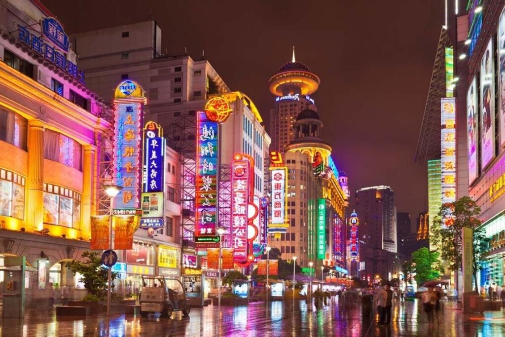 Phố Nam Kinh hiện đại bậc nhất