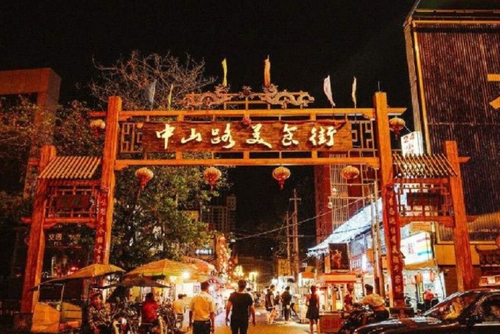 Phố Trung Sơn với kiến trúc Châu Âu